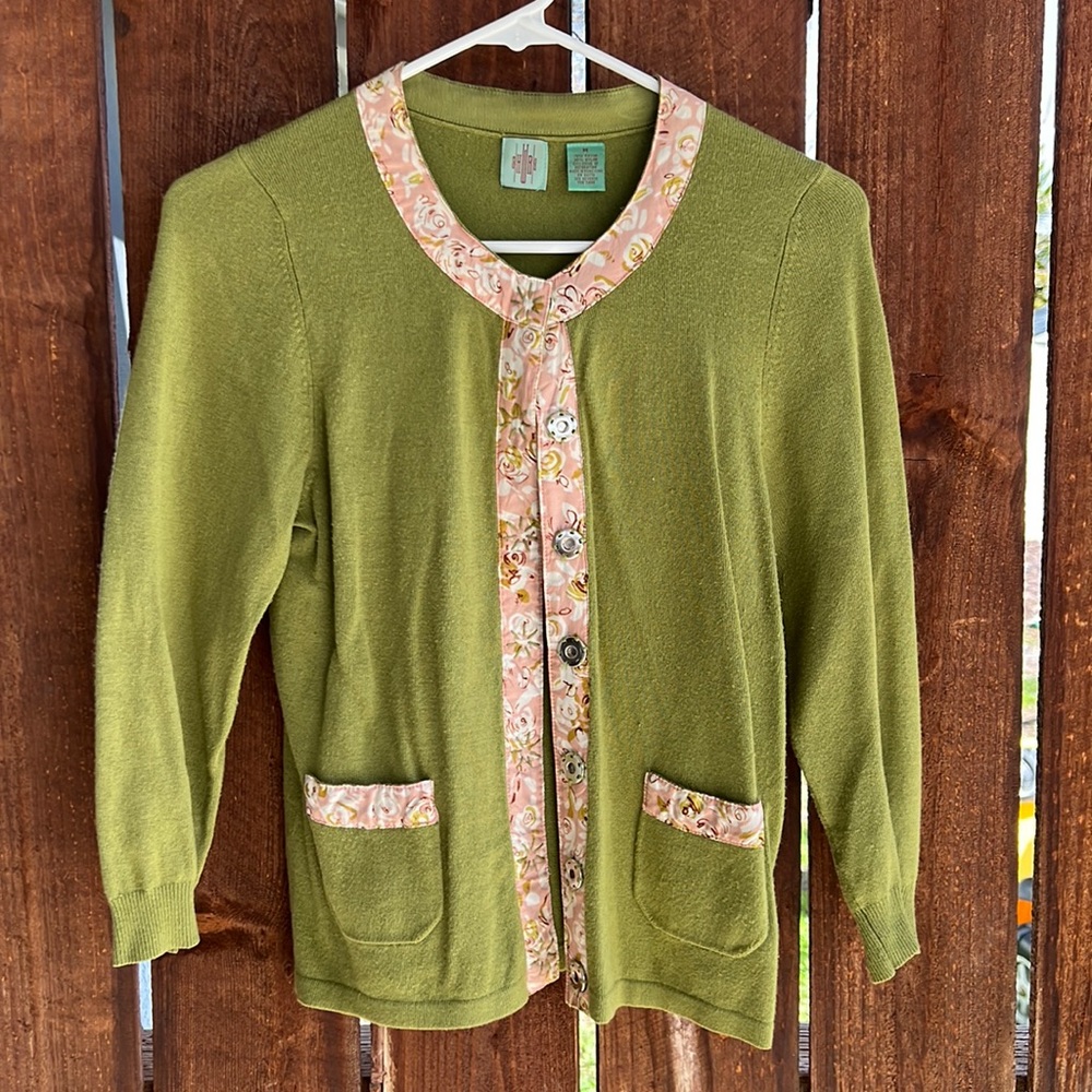 Anthropologie HWR Vintage Inspired Cardigan